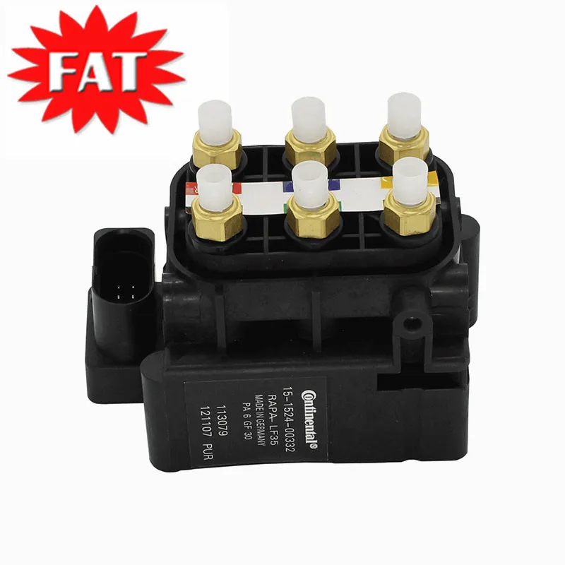 Air Suspension Supply Solenoid Valve Block For Audi Q7 Volkswagen Touareg Porsche Cayenne