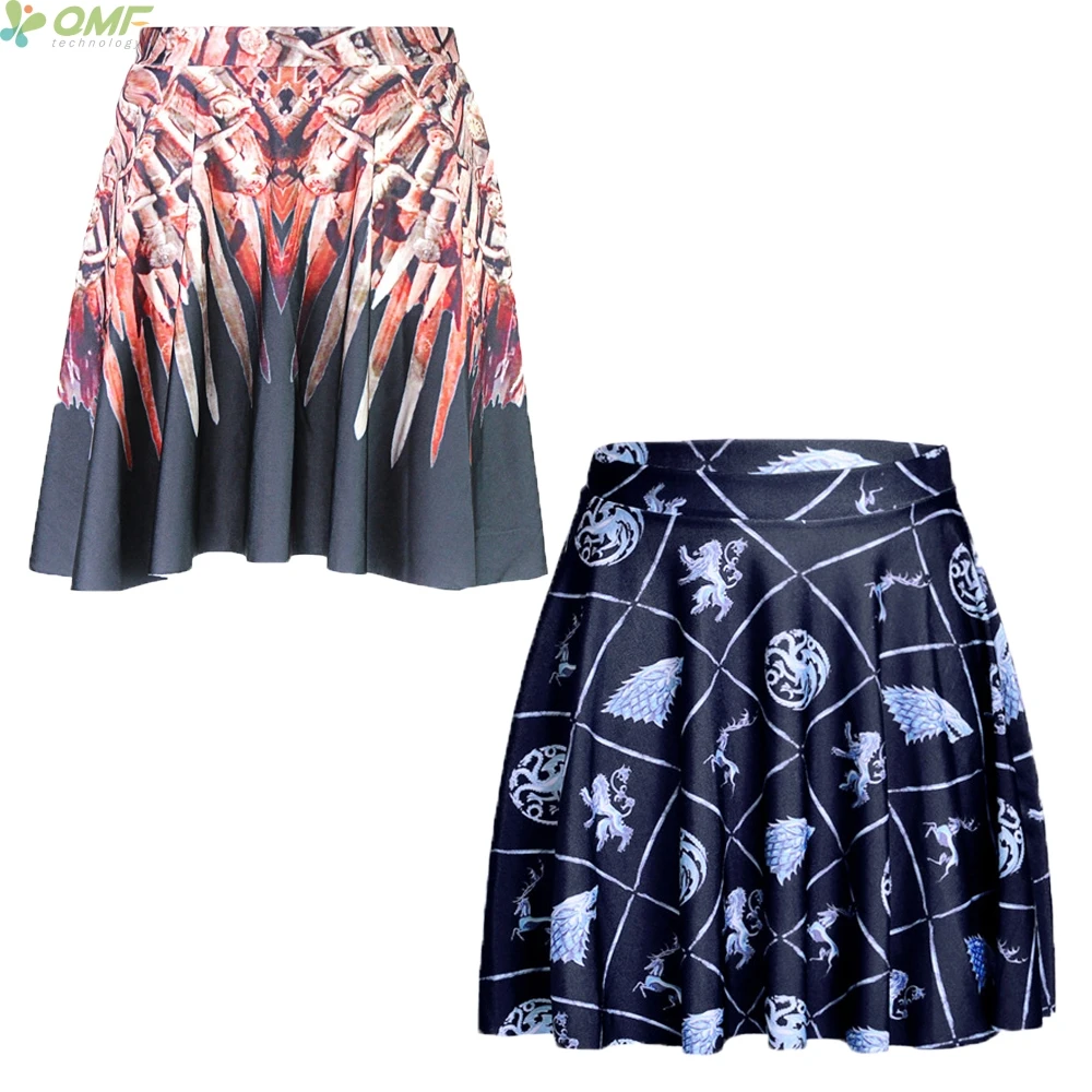 Una canción hielo y fuego 3d estampado mujeres pantalones cortos faldas hierro novedad adelgazamiento Harajuku Mini falda de alta calidad mini skirt|fashion mini skirtmini skirt - AliExpress