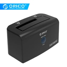 Supperspeed USB3.0 док-станция с 1 отсек USB 3,0 SATA защитная коробка Поддержка 8 ТБ 2,5 3,5 Жесткий диск