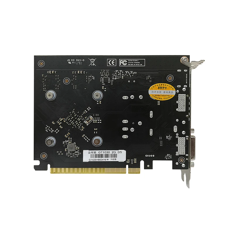 ASL GT1030 WarEagle 2 ГБ D5 Графика 64bit GDDR5 1468 мГц 384 cudrcore 3004 DVI/HDMI 7680x4320/60 Гц карты видео карта