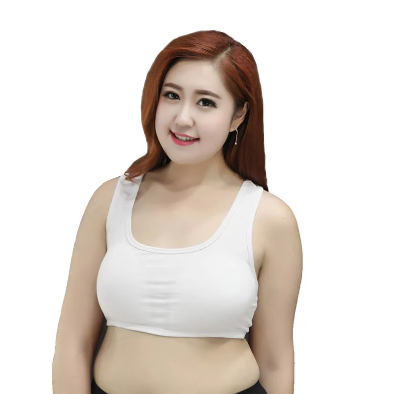 

Summer Crop Top Underwear Women Tank Tops Mujer Sexy Bralette White Black Croptop Plus Size 4XL 5XL 6XL 175KG Cami Haut Femme