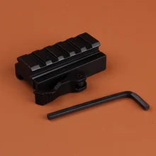 Ohhunt средний профиль 5 Слот quick disconnect рычаг 20 мм Вивер Пикатинни Крепление адаптер и стояк Охота область Интимные аксессуары