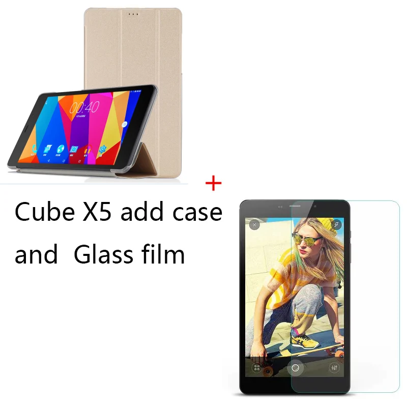 Cube Free Young X5 4G Phablet MTK8783 Восьмиядерный 8 дюймов 1920*1200 ips 3 Гб Ram 32 Гб Rom Android 7,0 LTE WCDMA GSM WiFi 13 МП BT - Комплект: add case and film