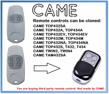 

CAME TOP432EE, TOP434E Universal Remote Control Duplicator 4-Channel 433.92MHz