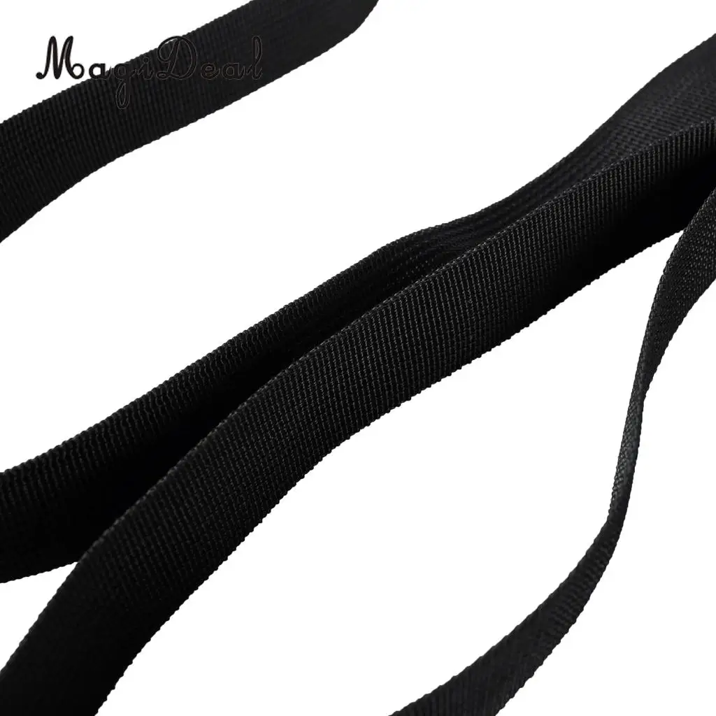 MagiDeal 헤비 듀티 테크니컬 스쿠버 다이빙 존 라인, 파우치 클립 D 링 카라비너 포함