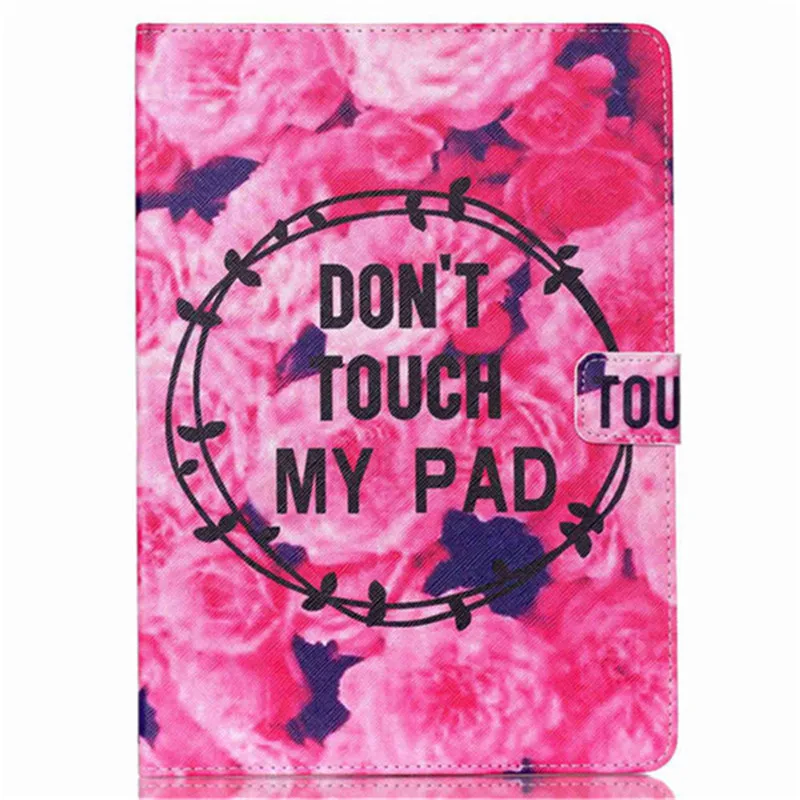 White Cat Case for Ipad Air 1 PU Leather Cute Eyes Magnet Smart Flip Stand Wallet Tablet Cover With Card Slots & OPP Bag 1 PCS   (35)