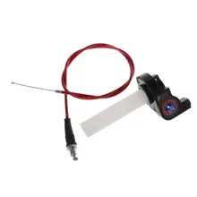 22 мм 7/" гоночная рукоятка дроссельной заслонки с тросовым шнурком для мотоцикла, быстроповоротные запасные части для KMF CRF Dirt Bike Pit