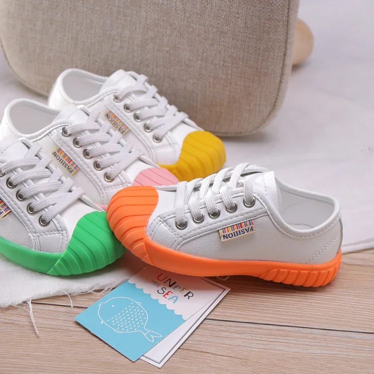 Autumn Kids Casual Sneakers Baby Girls Genuine Leather Shoes Children Mesh Sport Sneakers Toddler Boys Brand Sneakers Trainers