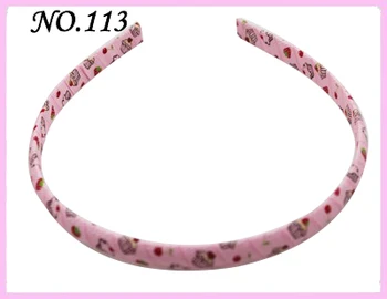 

free shipping 120pcs fashion girl hard headbands popular ribbon headbands