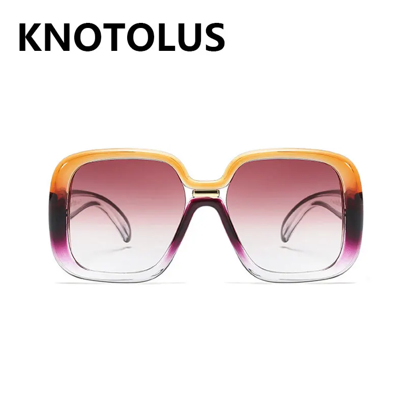 Knotolus Роскошные Винтаж женские солнцезащитные очки Классические квадратные