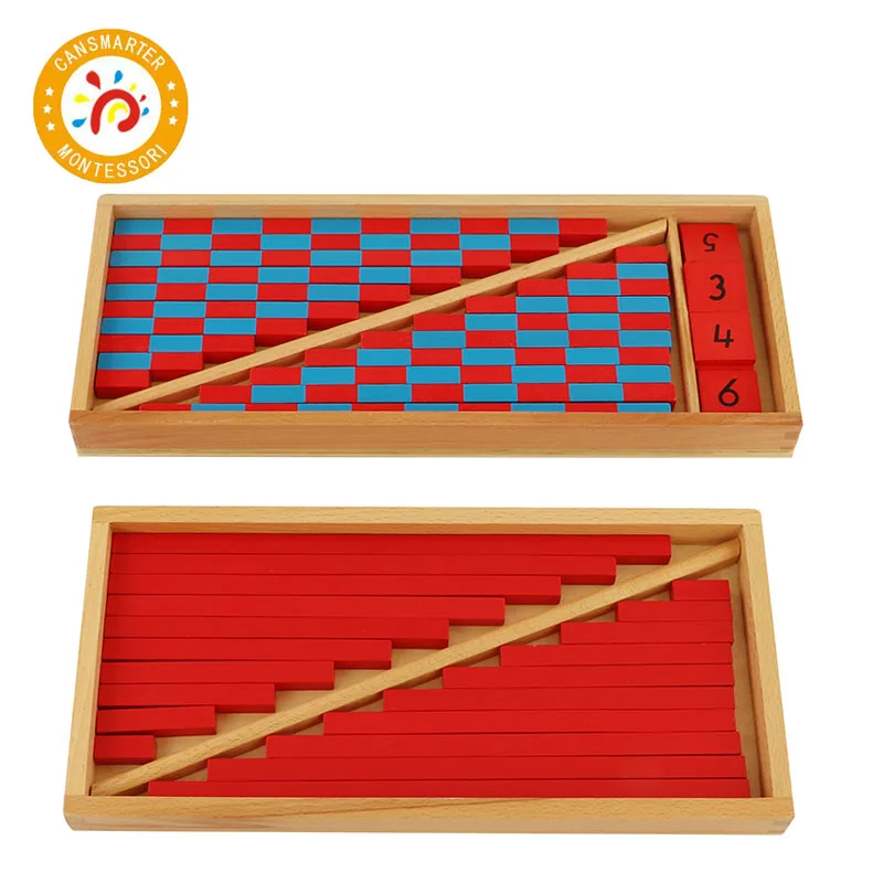 

Montessori Kids Toy High-Quality Small Numerical Rods Preschool Educational Learning Toys For Children