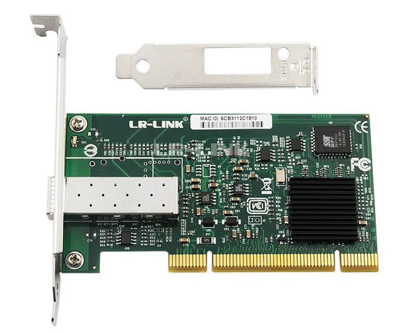 LR-LINK 7210PF-SFP PCI Gigabit сетевой адаптер Ethernet 1000 МБ волоконно-оптическая сетевая карта настольный ПК Intel 82545 NIC