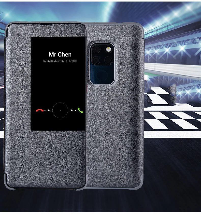 

Luxury Ultrathin Smart Sleep Wake Function Flip PU Leather Case Cover Protect Cases For Huawei Mate 20 For Mate 20 Pro 20 X