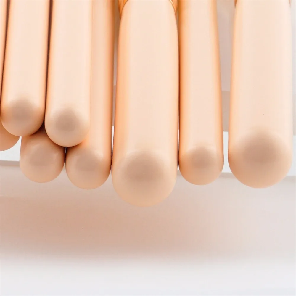 Newest 12pcs Cosmetic Makeup Brushes Set Powder Blush Lip Brow Eyeshadow Soft Hair Beauty Brush Make Up Tools (9)