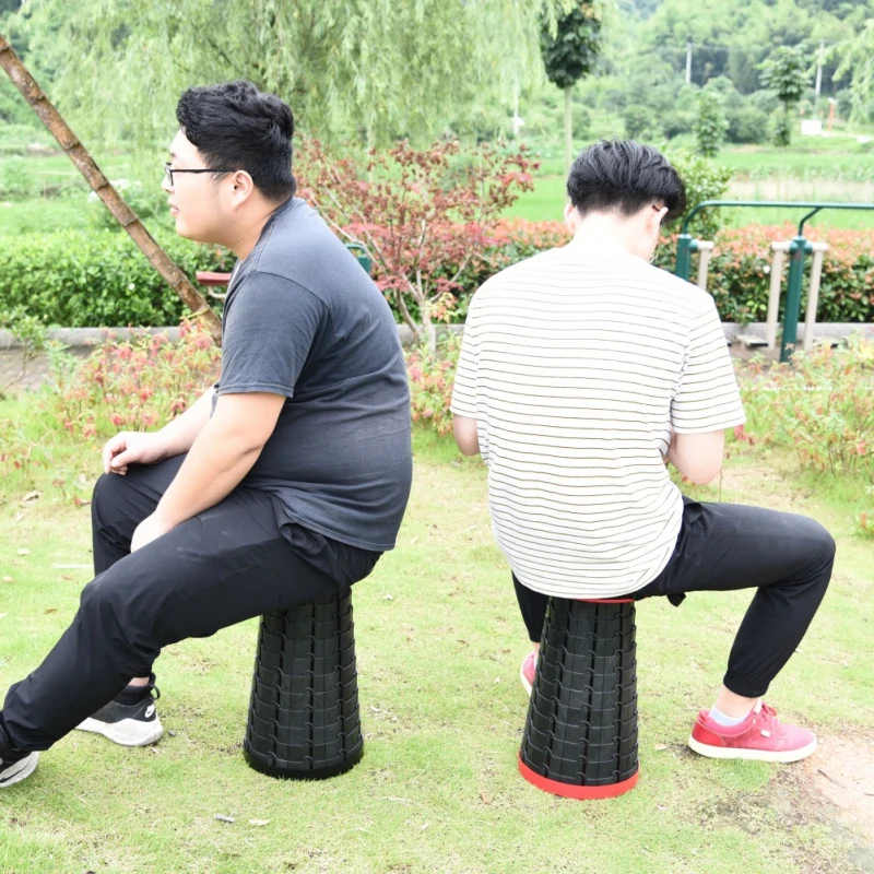 

Outdoor Portable Collapsible Chair Ultralight Foldable Stool Beach Chair Fishing Camping BBQ Queue Tourism Retractable Stool