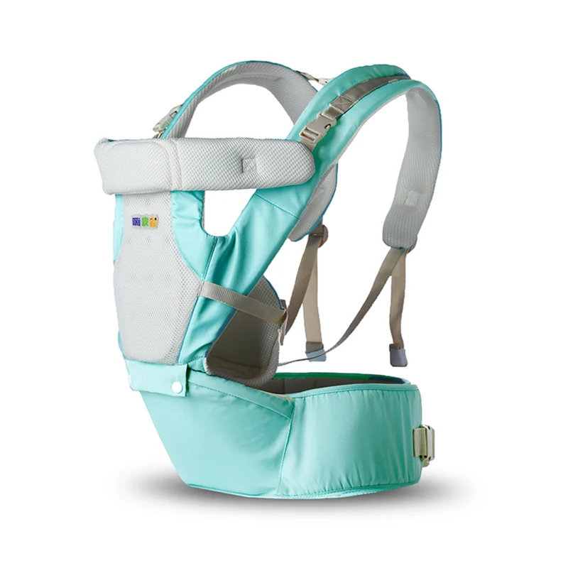 

Breathable Portable 3 In 1 Mutifuctional Baby Carrier 6 Carry Ways Double Safety Baby Sling Adjustable For 0-36M Baby Cangaroo
