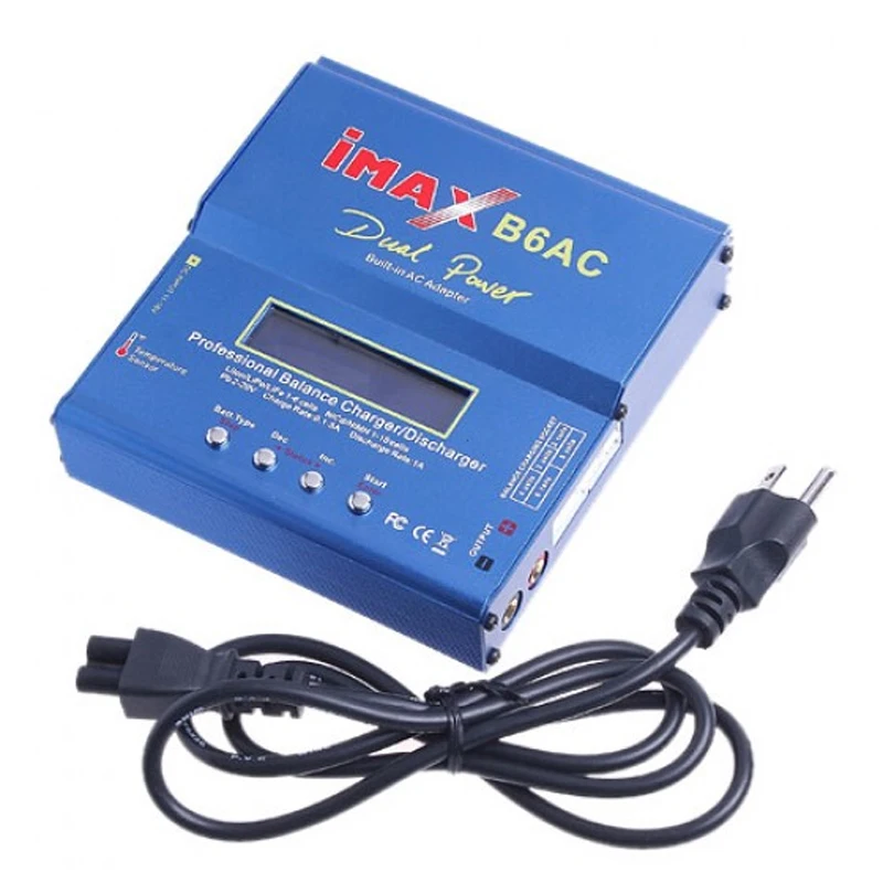 B6AC Lipo Battery Balance Charger Discharger for RC Hobby Toys Model Li-ion  LiFe  NiMh  NiCad  Pb  Lea d Acid Balancer  (2)
