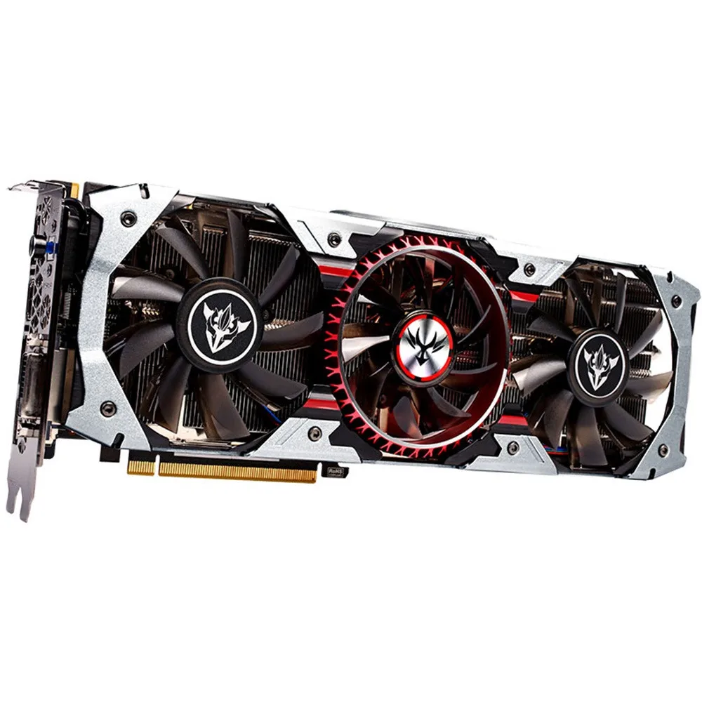 Графика карты GTX 1070Ti Vulcan AD Графика карты 1607/1683 МГц 8 Гбит/с GDDR5 256bit PCI-E 3,0 DirectX 12 SLI Очки виртуальной реальности VR Ready 50