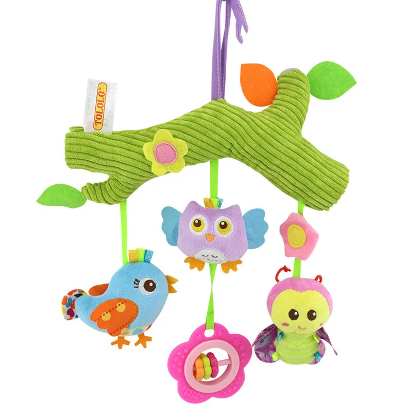 Toys for Baby Toys 0-12 Months Rattle Bed Stroller Toy Educational/children's Toys for Toddlers Soft Infant Music Mobile Baby - Цвет: D03503