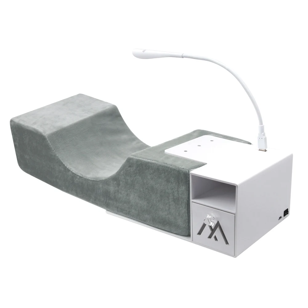 

Professional Eyelash Extension Pillow Shelf Grafting Lash Pillow Makeup Tools Display Beauty Ergonomic Acrylic Neck Support Tool