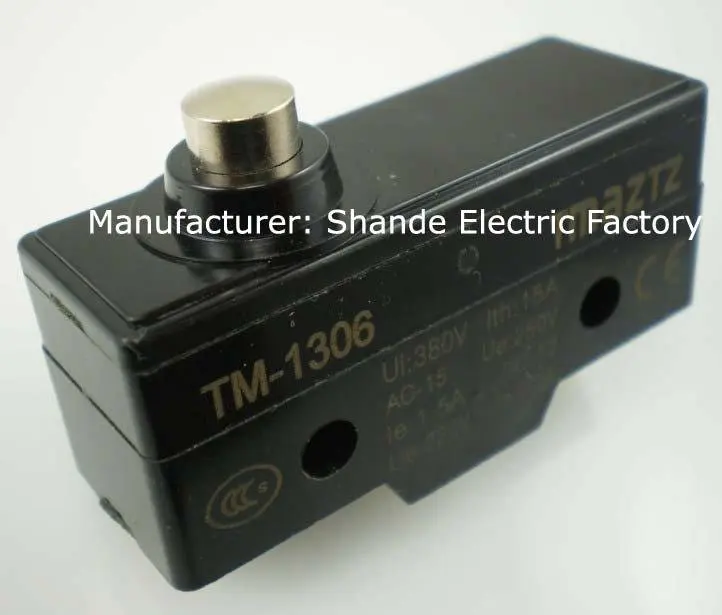 Short Spring Plunger Micro Switch Z 15GD B silver alloy contacts