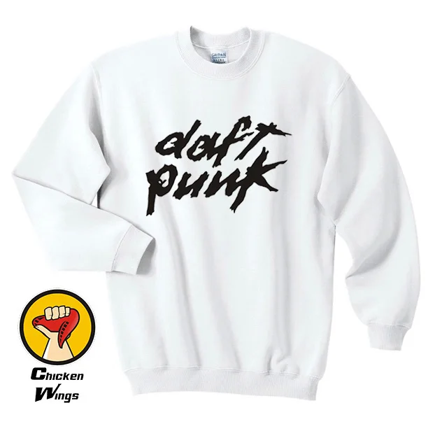 DAFT PUNK PRINTED Sweatshirt COOL ELECTRONIC HOUSE MUSIC ALIVE DANCE DJ Sweatshirt Crewneck Sweatshirt Unisex More Colors-A207 8
