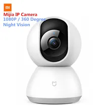 Оригинальная смарт-камера Xiaomi Mijia, колыбель с головкой, Версия 1080P HD 360 градусов, ночное видение для умного дома, дистанционное управление, CCTV