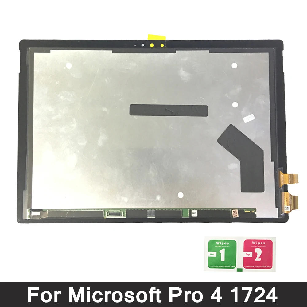 

12.3'' For Microsoft Surface Pro 4 1724 LCD Display Touch Screen Digitizer Assembly Replacement