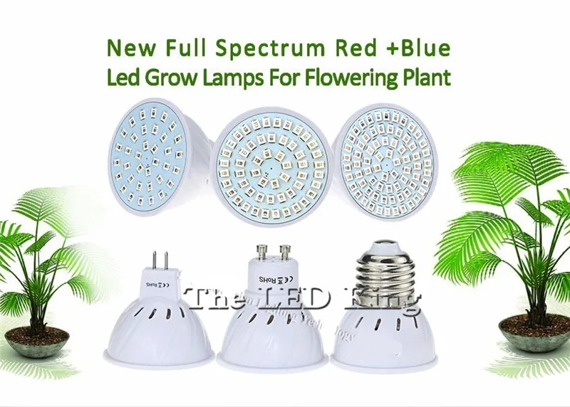 1 шт. Full Spectrum Led полный спектр светодиодов E27 GU10 MR16 220 V Светодиодная лампа для цветочных растений гидропоники Системы аквариумное светодиодное освещение