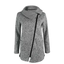 Women Hooded Long Sleeve Full Diagonal zipper Up Hoodie Sweatshirt Jacket with Pocket Women Hooded Long Sleeve Full Diagonal zipper Up Hoodie Sweatshirt Jacket with Pocket