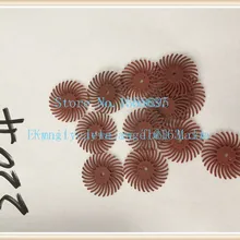 DIY Инструменты красного цвета зернистость 220#" инструменты для полировки ювелирных изделий 3M щетки радиальные диски 1000 шт./лот