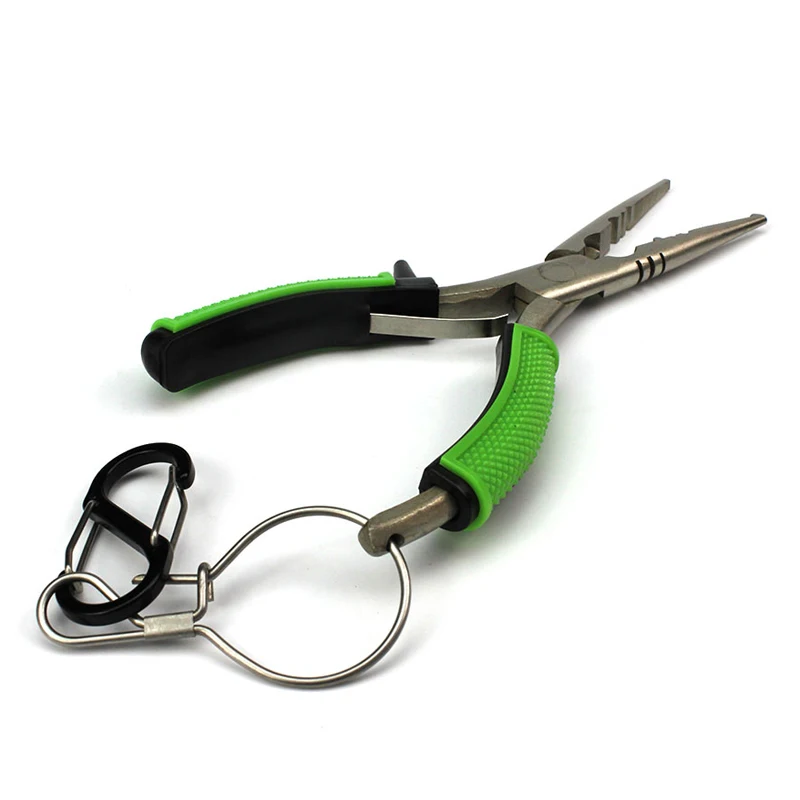 

Aluminium Fishing Pliers Fishing Scissors Tungsten Steel Split Ring Jaw Multifunctional Hook Remover Fishing Line Cutter Tool S4