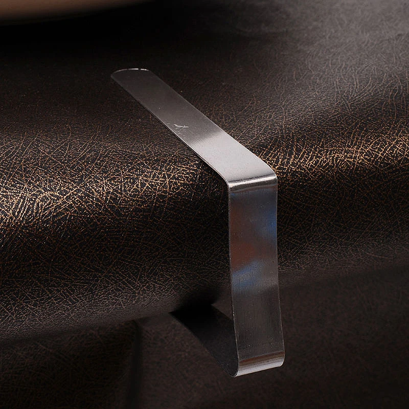 4pcs/set stainless steel tablecloth clip Useful Stainless Steel Table Cloth Clips Holder Cloth Clamps Party Picnic