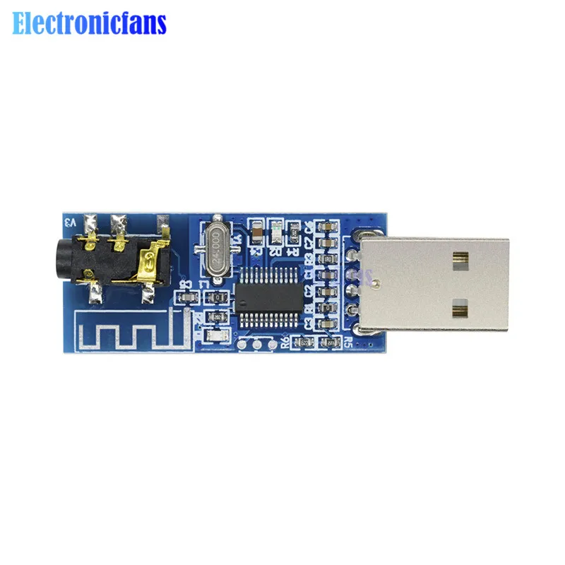 USB Bluetooth 4 0 аудио приемник беспроводной модуль голосовой плеер со светодиодной