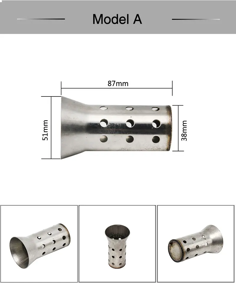 Sclmotos-мотоцикл выхлопной дБ убийца для Akrapovic глушитель катализатор дБ убийца глушитель шумоподавитель для внедорожного велосипеда