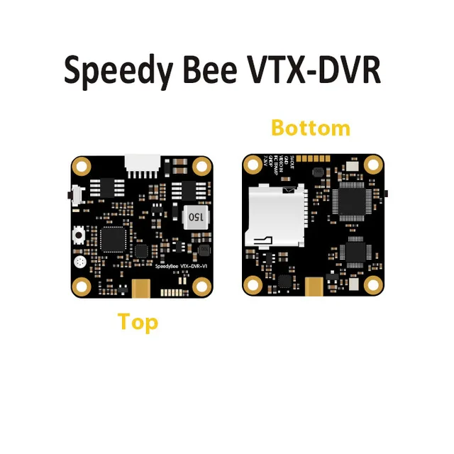 

Speedybee Speedy bee VTX-DVR VTX DVR 5.8G 48CH 600mw DC 7-26V built in MIC for FPV Flight Controller Drone