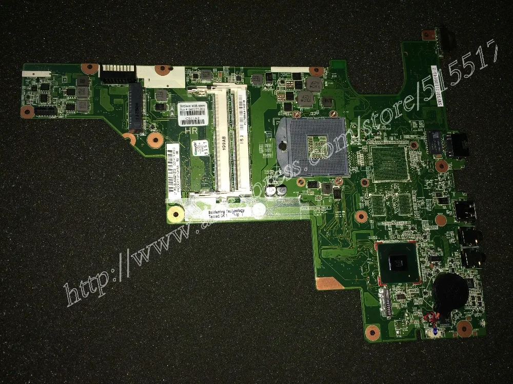 

Free Shipping For HP 2000 COMPAQ PRESARIO CQ43 CQ57 646177-001 Motherboard
