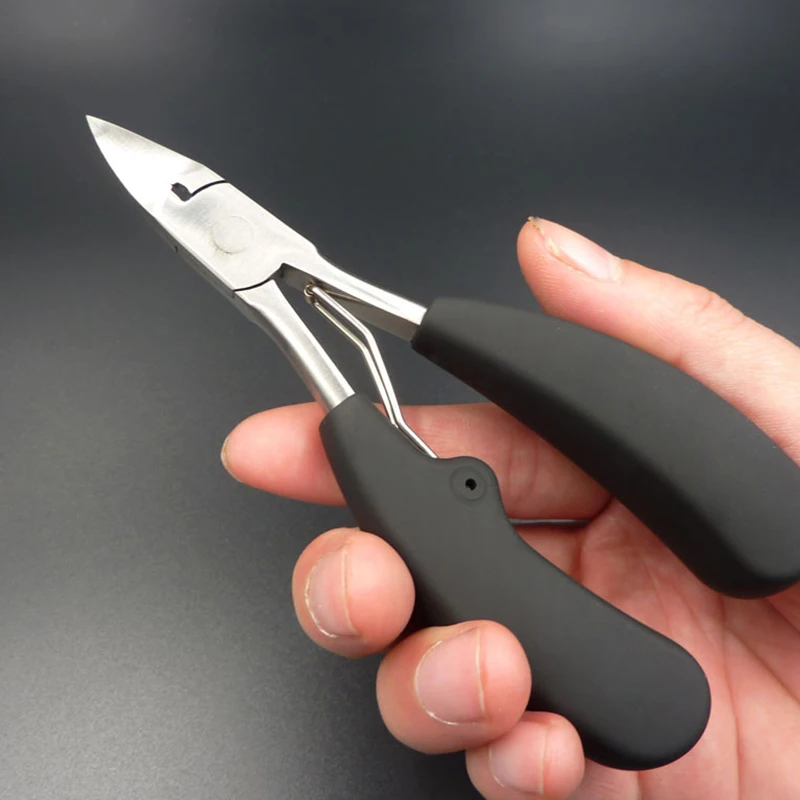 Big Size Stainless Steel Toe Finger Cuticle Nipper Nail Clipper Trimmer Cutter Plier Scissors Ingrown Nails Manicure Tool Beauty