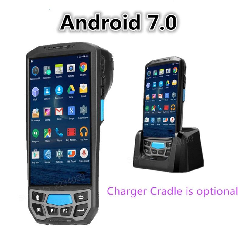 5.0 inch 1D/2D QR Barcode Scanner NFC WIFI PDA