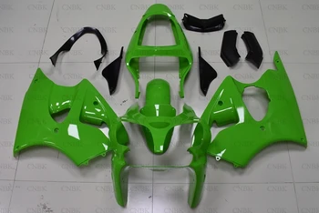

for 636 ZX-6r 2000 - 2002 Fairings ZX6r 636 2002 Green Fairing 636 ZX-6r 2000 Fairing Kits Unpainted