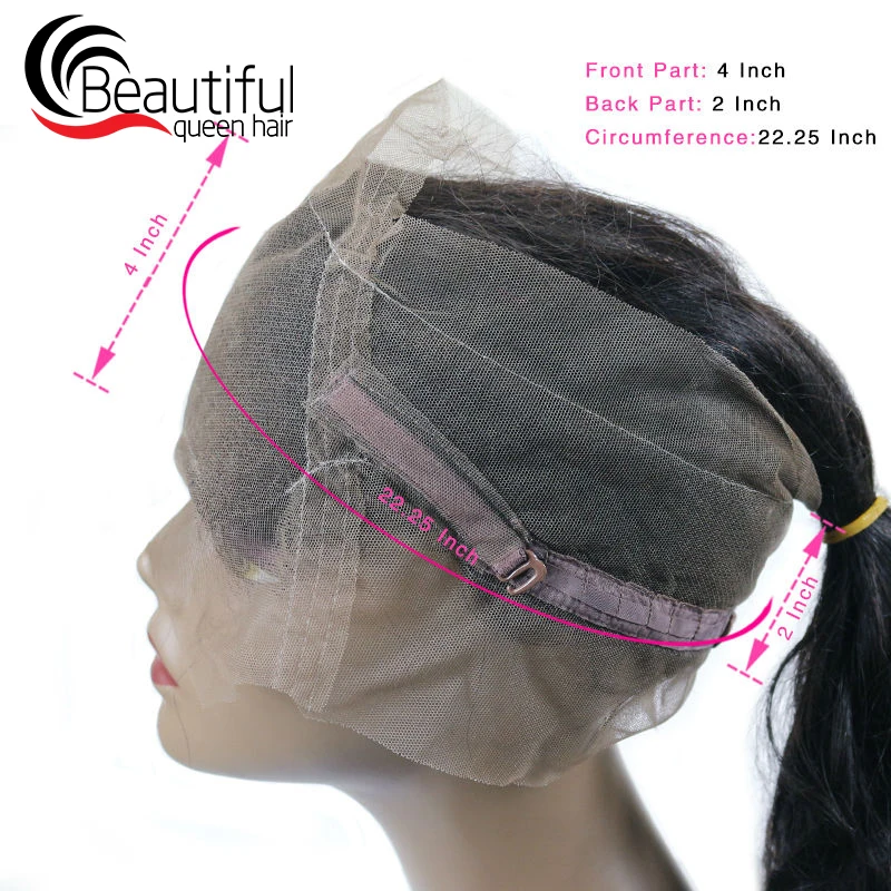 Lace Frontal 22x4 Brazilian Virgin Hair Body Wave Human Hair Ear To Ear Frontal with Baby Hair Natural