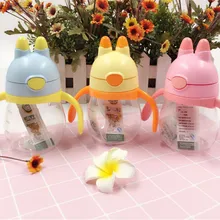 200 мл дети учатся питанию питьевая вода соломенная ручка бутылочка для ребенка mamadeira Сиппи тренировочная чашка для кормления