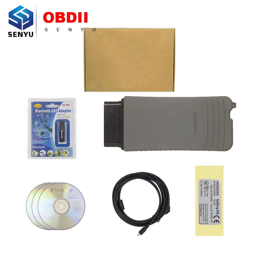 Цена за Горячие Продажи V4.0.0 Bluetooth с OKI Чип VAS5054 VAS 5054a ODIS V3.0.3 Диагностический Сканер vas5054a Bluetooth Поддержка UDS Протокола Цена за Горячие Продажи V4.0.0 Bluetooth с OKI Чип VAS5054 VAS 5054a ODIS V3.0.3 Диагностический Сканер vas5054a Bluetooth Поддержка UDS Протокола