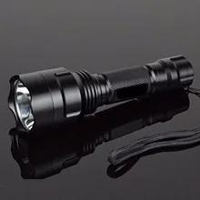 2200LM Q5 LED C8 Flashlight Torch Bike Lamp Light+ 18650 Battery Charger