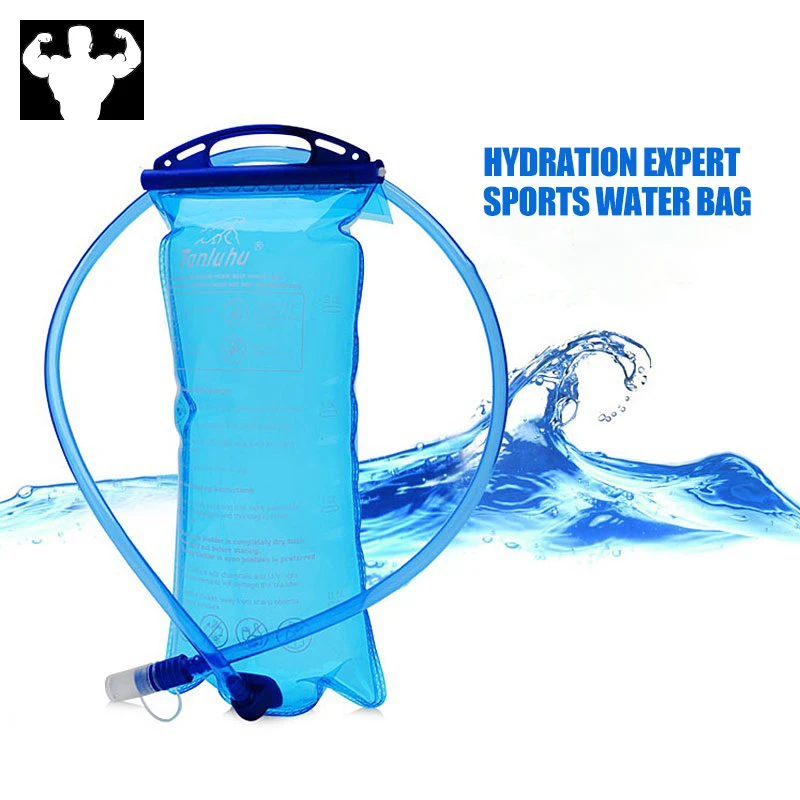 

2L water bag large capacity camping water bag water bag bicycle outdoor sports travel riding water bag large capacity camping wa