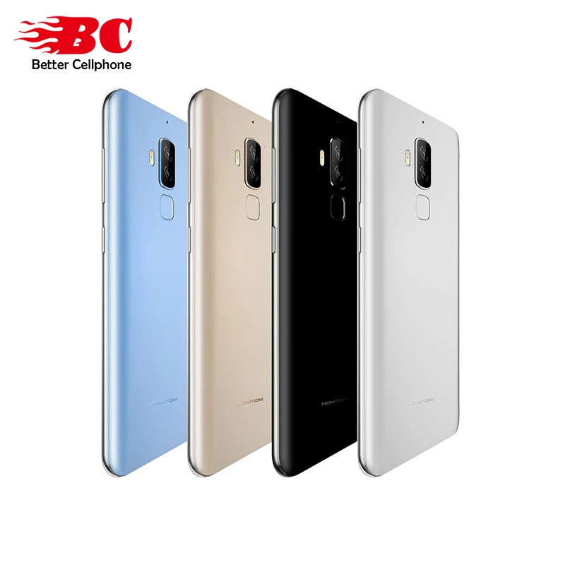 HOMTOM S8 5 7 &quotHD + Экран 18:9 соотношение mtk6750t восемь ядер 4 ГБ 64 16.0MP 5.0MP двойной сзади 13.0MP