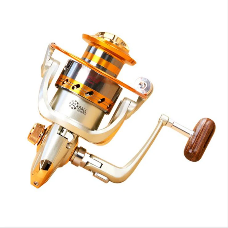 

EF1000-7000 12BB 5.2:1 Metal Spinning Fishing Reel Fly Wheel For Fresh/Salt Water Sea Fishing Spinning Reel Carp Fishing