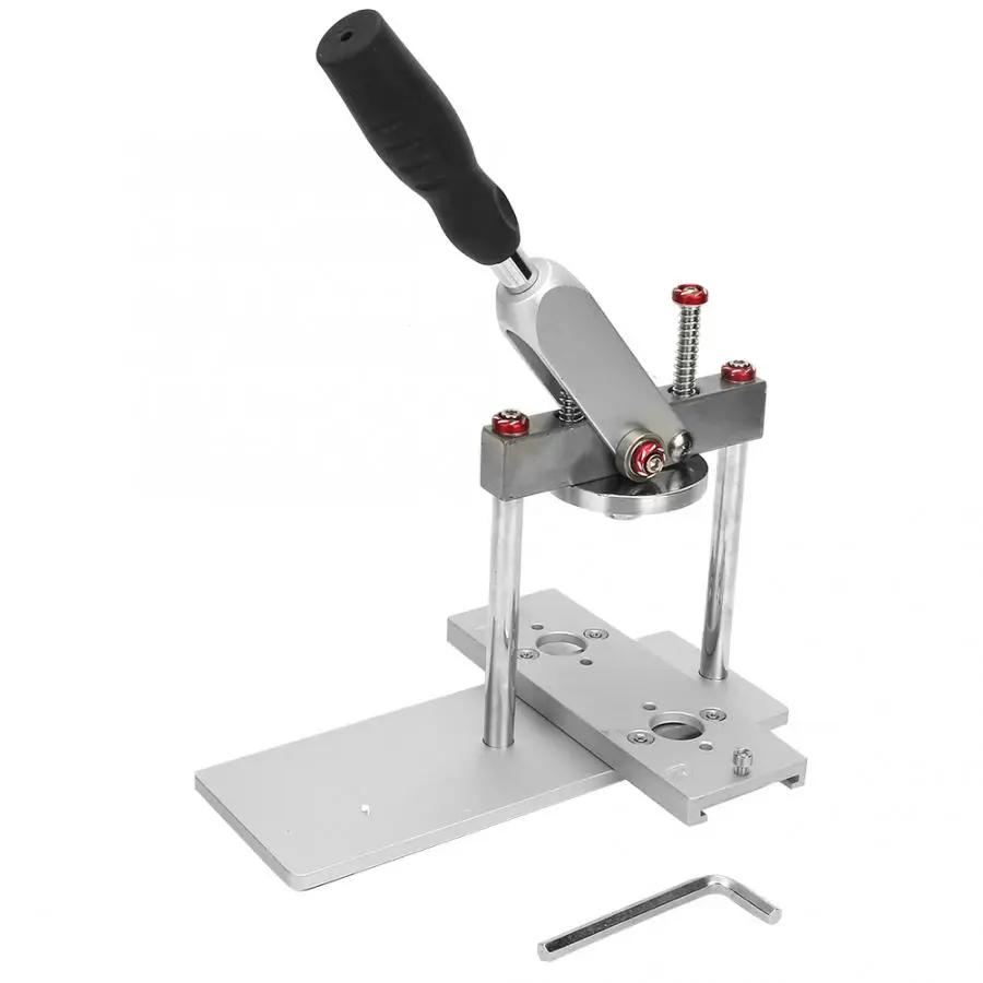 

Badge Maker Machine Making Pin Button Press Push Button Emblem Machine for Multiple Purpose