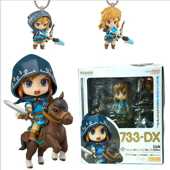 Cheap Good Smile Nendoroid Link Zelda Figure Breath of the Wild Ver DX Edition Deluxe Version Action Figure Cheap Good Smile Nendoroid Link Zelda Figure Breath of the Wild Ver DX Edition Deluxe Version Action Figure