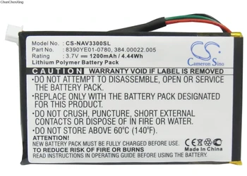 

Cameron Sino 1200mAh Battery 0923FLYE31938, 384.00022.005, 8390-YE01-0780 for Navigon 3300, 3310, 3310 MAXE, 4310, 4310 MAXE